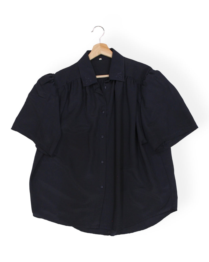 Camicia Blu Velata - SecondChancy