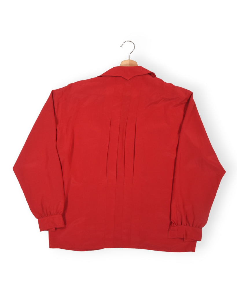 Camicia Rossa Con Drappeggi - SecondChancy