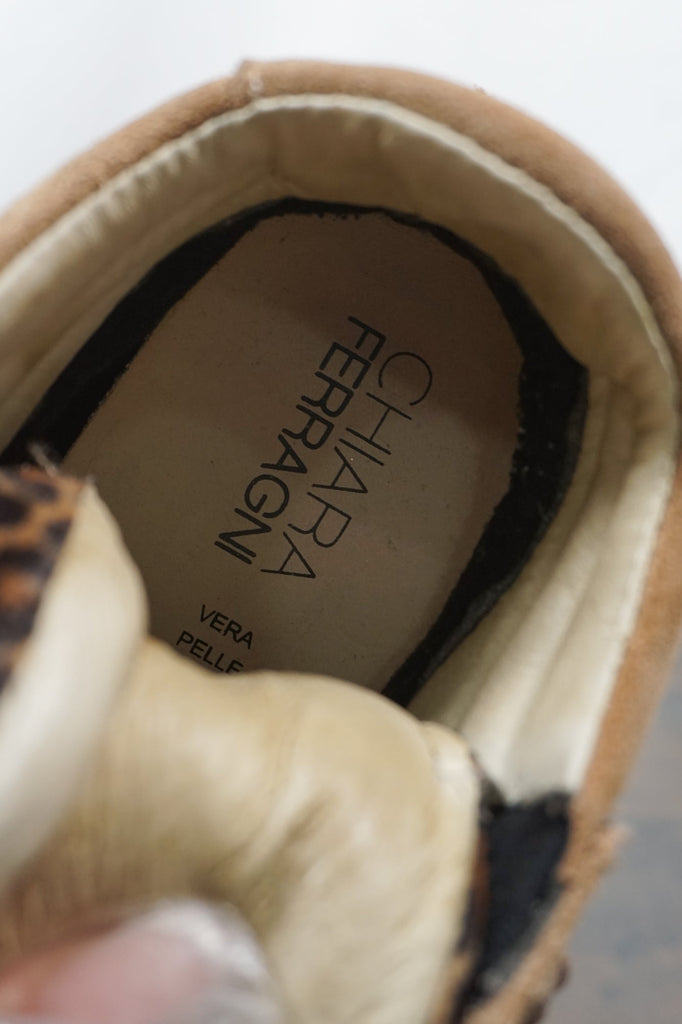 Chiara Ferragni Sneakers In Vera Pelle - SecondChancy