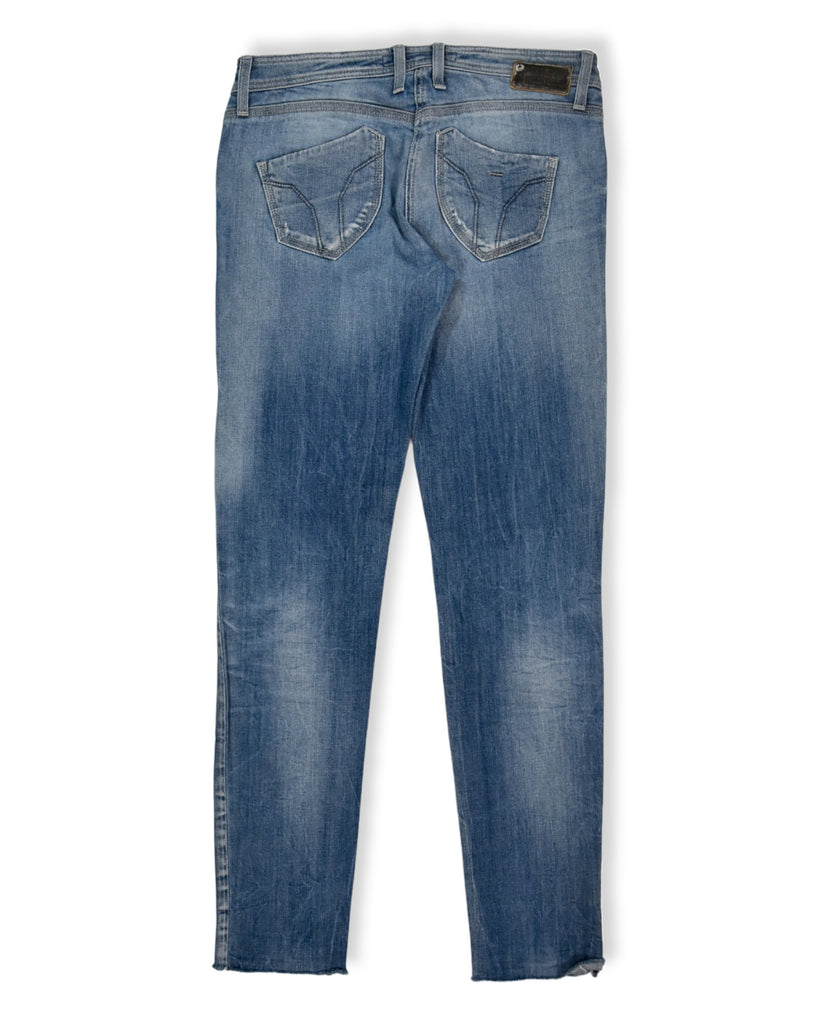 Jeans Strappi Blu - SecondChancy