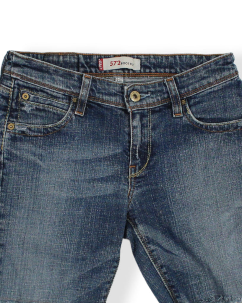 Levi's 572 Pantaloncino In Jeans - SecondChancy