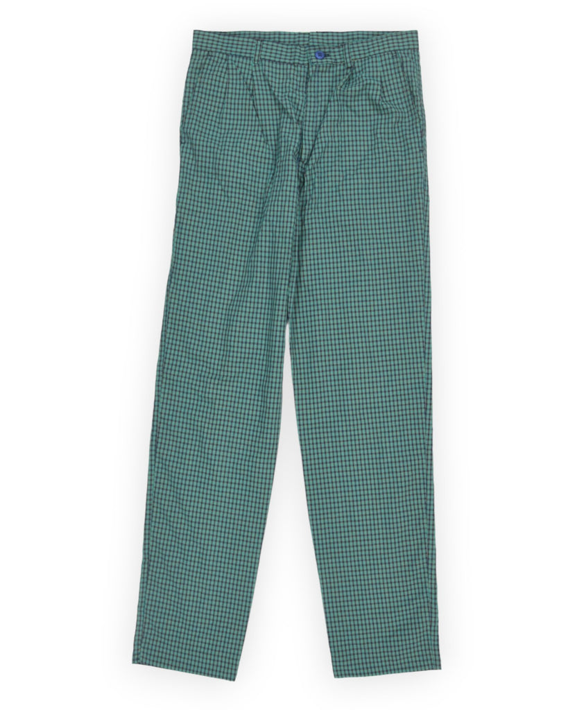 Pantalone A Quadri Verde - SecondChancy
