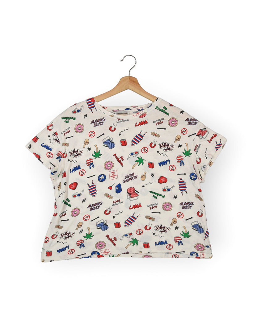 Zara T-shirt Oversize - SecondChancy